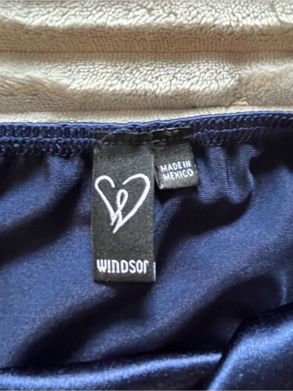 Windsor Navy Blue Bodycon Mini Dress ♡ - Picture 3 of 6